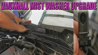 Vauxhall Mist Washer Jets Upgrade