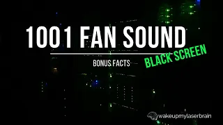 Data Center Ambience | Server Room Sound | 📺 Black Screen | 🕙 10 Hours | White Noise | Bonus Facts