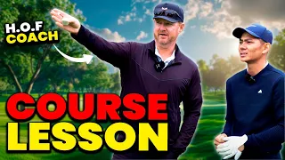 I Got the Best On Course Lesson from the #1 Ranked Golf Coach