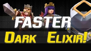 Clash of Clans:  "Faster Way To Farm Dark Elixir?" | This Insane Strategy Really Works!