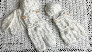 Easy crochet baby overall/craft & crochet baby rompers