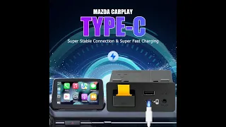 TYPE-C Mazda CarPlay Android Auto OEM Retrofit USB Kit for Mazda 2 3 6 CX3 CX5 CX8 CX9 MX5 Miata