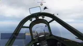 WarThunder SB 2015.08.19 Spitfire LF. Mk.IX: "Почётный эскорт или стихийная группа."