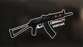 Уничтожение всего живого с AKS-74U | Criminality