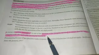 secretarial practice in drafting, notice, agenda and minutes of companies meetings part 1