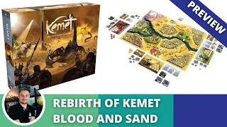 Kemet: Blood and Sand: Preview of classic game upgraded to modern times