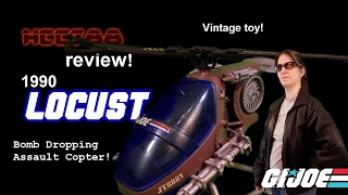 HCC788 - 1990 LOCUST - Vintage G.I. Joe toy review!