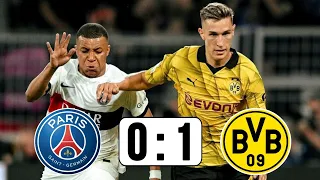 Borussia Dortmund vs PSG (1-0) BVB vs PSG HIGHLIGHTS | UEFA Champions League 2024