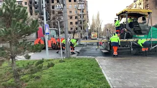 Мариуполь жизнь и реальность. Обзор города сегодня 25.11.2022. ГК КрашМаш. Снос домов в Мариуполе.