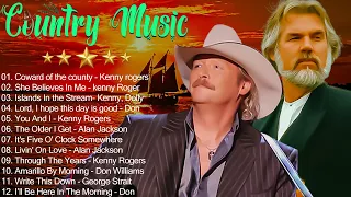 Alan Jackson, Kenny Rogers, George Strait, Don Williams - Country Music Songs Of 70s 80s 90s
