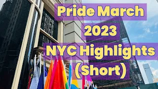 NYC Pride Parade 2023 Highlights Short, LGBTQIA Annual March