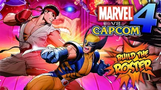 Marvel Vs Capcom 4 - Build the Roster - Part 1