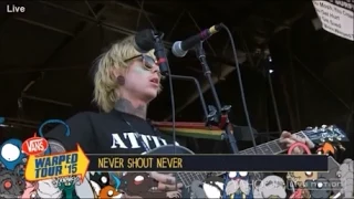 Vans Warped Tour 2015 With Never Shout Never