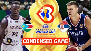 South Sudan 🇸🇸 vs Serbia 🇷🇸 | Condensed Game | FIBA Basketball World Cup 2023