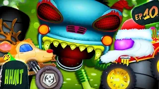 Haunted House Monster Truck VS. Santa | Ep#10