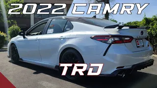 2022 Toyota Camry TRD Overview