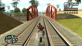 4 Star Wanted Level - OG Loc - Big Smoke mission 1 - GTA San Andreas