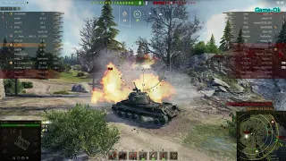 Четыри фрага на ИС 2Э World Of Tanks