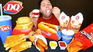 My First Time Trying Dairy Queen • MUKBANG