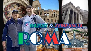 Qumili - Gazuzi & Zemernija ne ROMA (Historia e Romes nga Gazuzi) Humor Shqip 2024