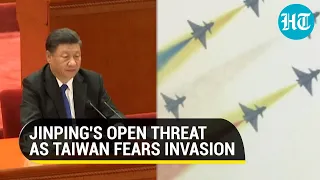 Watch: Xi Jinping's open threat days after Chinese fighter jets violated Taiwanese airspace