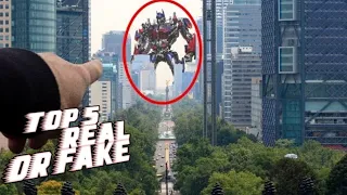 #5 Transformers Caught on Camera in real life