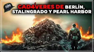 ¡Lo que NUNCA te contaron de los C4DÁVERES de Berlín, Stalingrado y Pearl Harbor en la SGM!