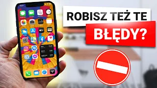 Największe Błędy Przy Używaniu Każdego Smartfona ⚠️ Nie Rób Ich!