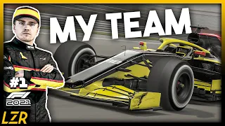OUR JOURNEY BEGINS! - F1 2021 My Team Career Mode #1