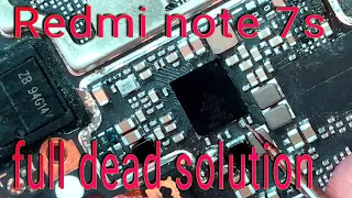 redmi Note 7s full dead problem, redmi note 7s dead solution, redmi Note 7s dead problem solution,