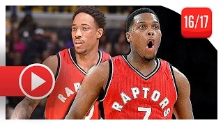 DeMar DeRozan & Kyle Lowry UNREAL Highlights vs Lakers (2017.01.01) - 72 Pts Total