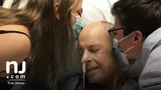 Father with cancer oversees daughter's wedding from hospital bed