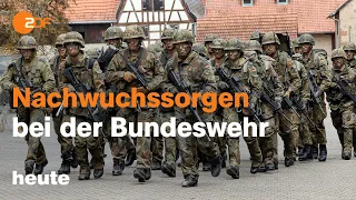 heute 19:00 Uhr vom 02.08.23 Bewerbermangel Bundeswehr, Erdüberlastungstag, Anklage Trump (english)
