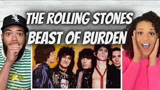 A COOL VIBE!| FIRST TIME HEARING The Rolling Stones - Beast Of Burden REACTION