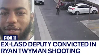 Ex-LA County deputy convicted in deadly shooting of Ryan Twyman