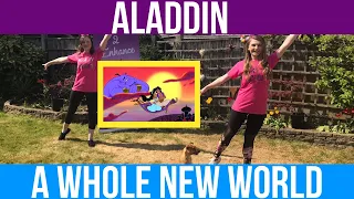 'A Whole New World' Aladdin Dance Routine for Kids || Dance 2 Enhance Academy