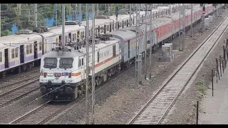 12268 Hapa - Mumbai Duronto Going Towards Mumbai Central