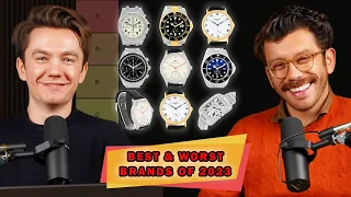 Ranking (basically roasting) Watch Brands for 2023!