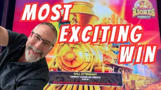 HUGE WINS on RAILROAD RICHES #casino #slots #slotmachine