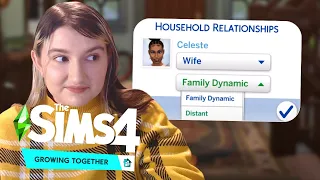 Growing Together adds family dynamics, compatibility, and milestones! (TS4 trailer reaction)