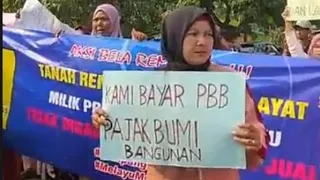 Aksi Warga Tolak Relokasi, Warnai Kunjungan Menteri Bahlil ke Pulau Rempang