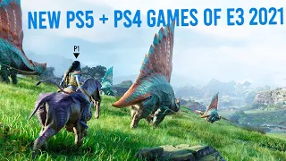 Top 20 NEW PS4 + PS5 Games Announced At E3 2021 [4K]