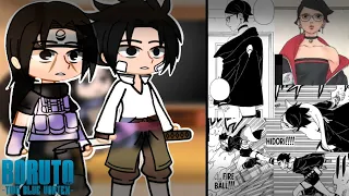 Sasuke Family React To Sarada Timeskip