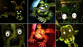 Five Nights at Freddy's VR: Help Wanted ALL FNAF 3 JUMPSCARES