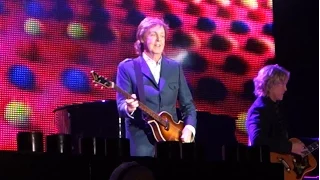 Paul McCartney San Diego Entrance and First 3 Songs - Petco Park 2014