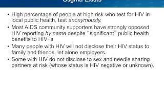Legal and Ethical Issues related to HIV/AIDS