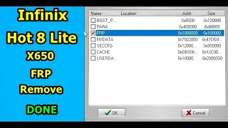How to remove FRP Infinix Hot 8 Lite X650