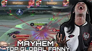 Top Global Fanny + 999 Cable Mode Mayhem Mobile Legends