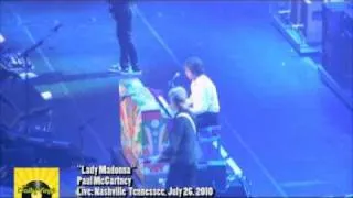 Paul McCartney 14: Lady Madonna (live: Nashville, July 26, 2010) - The Beatles