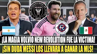 ¡EL SHOW DE MESSI! PRENSA MEXICANA SE DELEITA CON LOS GOLES Y ASITENCIA DE MESSI ANTE NEW REVOLUTION